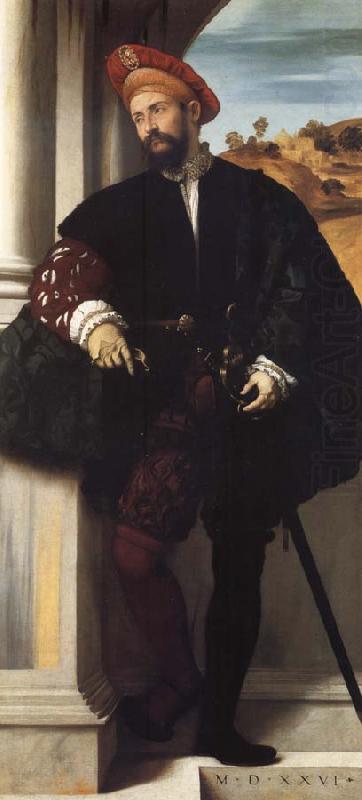 MORETTO da Brescia Portrait of a man china oil painting image